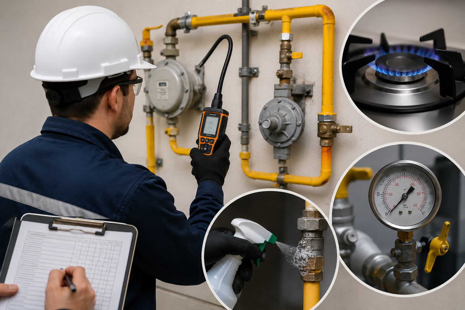 Inspecci&oacute;n de instalaci&oacute;n de gas