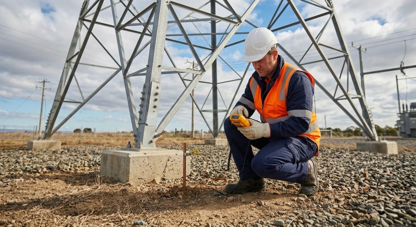 Evaluaci&oacute;n de electricidad est&aacute;tica y tierras f&iacute;sicas